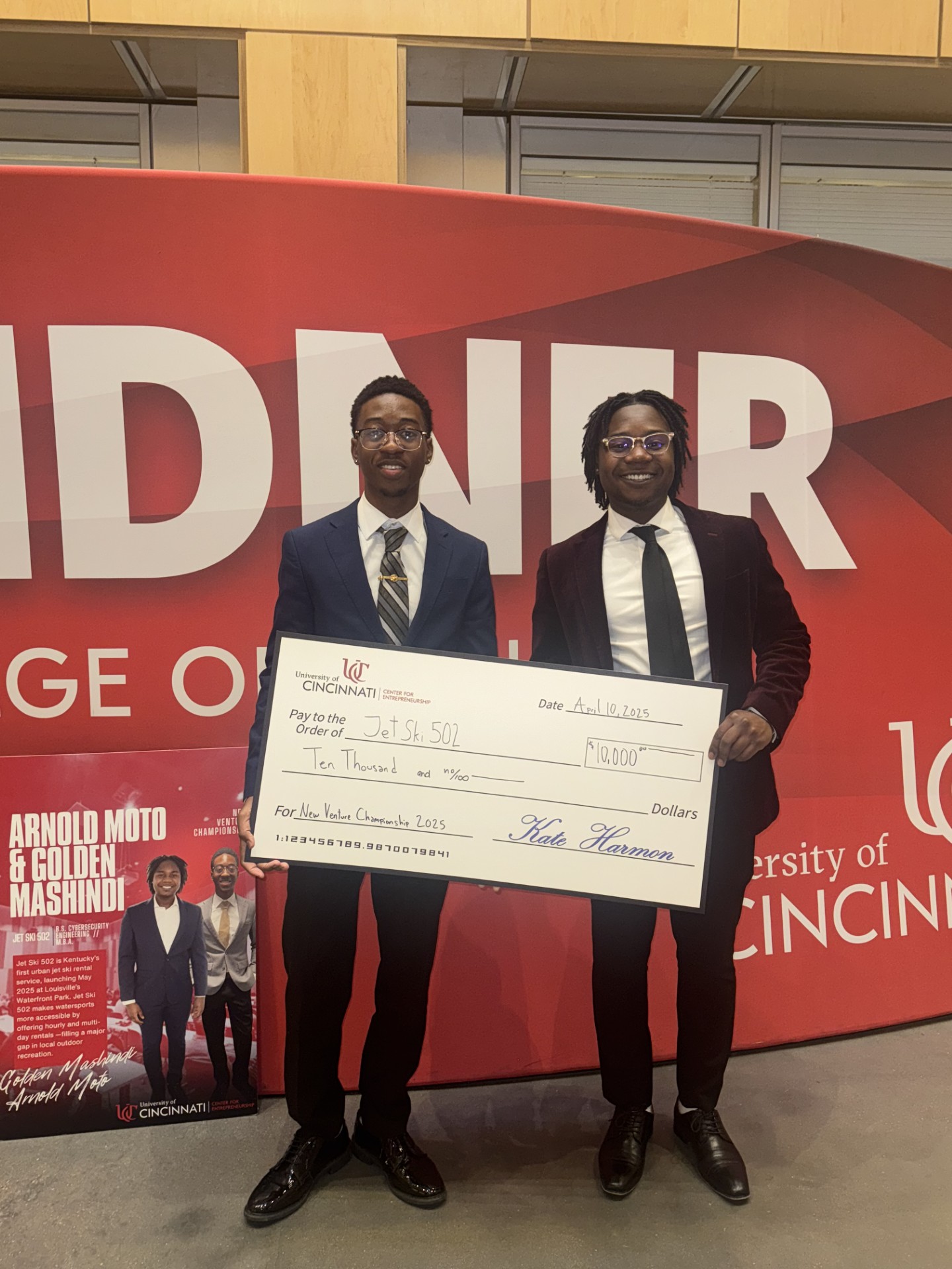 University of Cincinnati venture pitch recognition